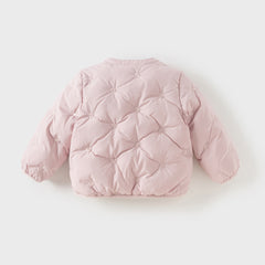 Dave&Bella Toddler Girls Winter Versatile Cute Outwear Lightweight Down Puffer Jacket