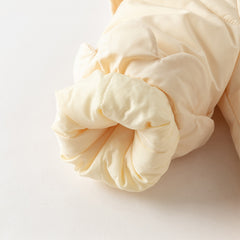 Dave&Bella Toddler Girls Cute Yellow Butterfly-Style Shawl-Collar Hooded Padded Coats