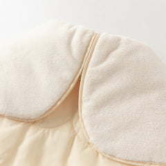 Dave&Bella Toddler Girls Cute Yellow Butterfly-Style Shawl-Collar Hooded Padded Coats