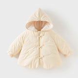 Dave&Bella Toddler Girls Cute Yellow Butterfly-Style Shawl-Collar Hooded Padded Coats
