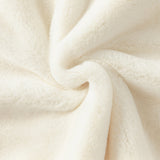 Dave&Bella Toddler Girls Cute Beige Plush-lined Hooded Capes