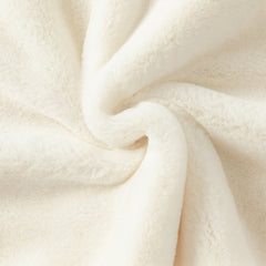 Dave&Bella Toddler Girls Winter Cute Beige Plush-lined Hooded Capes