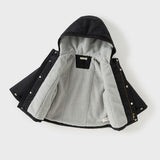 Dave&Bella Kids Girls/Boys Cozy Outwear Plush-lined Hooded Padded Jackets