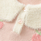 Dave&Bella Toddler Girls Versatile Stylish Sweet Pink Soft Sweaters Tops