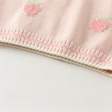 Dave&Bella Toddler Girls Versatile Stylish Sweet Pink Soft Sweaters Tops