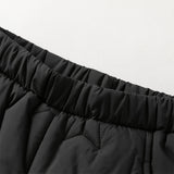 Dave&Bella Toddler Girls/Boys Black/Grey Pink Loose Cozy Padded Pants
