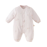 Dave&Bella Baby Girls/Boys Cute Print Indoor Warm Padded Rompers