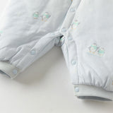 Dave&Bella Baby Girls/Boys Cute Print Indoor Warm Padded Rompers