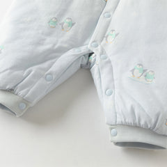 Dave&Bella Baby Girls/Boys Winter Cute Print Indoor Warm Padded Rompers