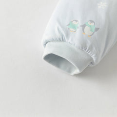 Dave&Bella Baby Girls/Boys Winter Cute Print Indoor Warm Padded Rompers