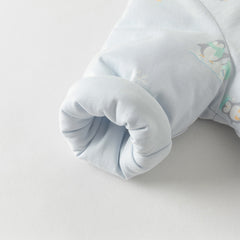 Dave&Bella Baby Girls/Boys Winter Cute Print Indoor Warm Padded Rompers