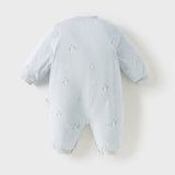 Dave&Bella Baby Girls/Boys Cute Print Indoor Warm Padded Rompers