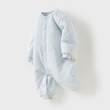 Dave&Bella Baby Girls/Boys Cute Print Indoor Warm Padded Rompers