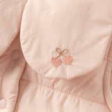 Dave&Bella Toddler Girls Sweet Pink Sleeveless Cozy Padded Vest Tops