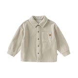 Dave&Bella Kids Boys Apricot/Blue/Purple College-style Shirts Tops