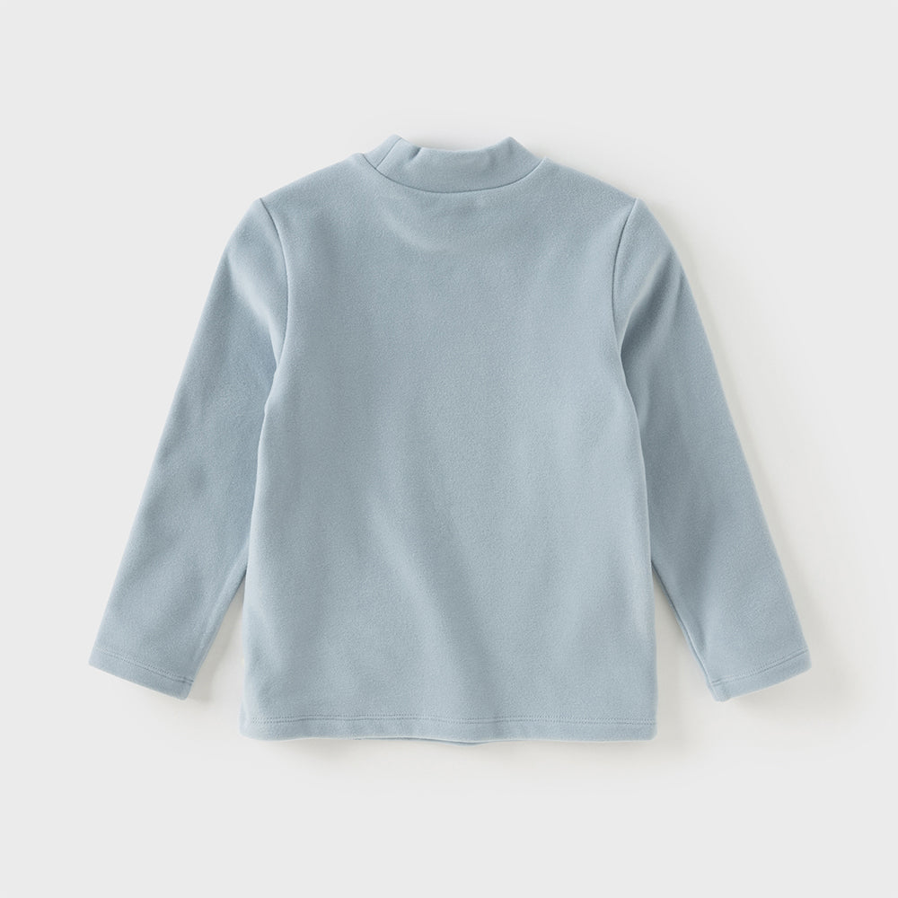Dave&Bella Toddler Boys Casual Turtle Collar T-shirts Tops