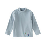Dave&Bella Toddler Boys Casual Turtle Collar T-shirts Tops