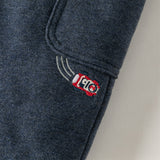 Dave&Bella Toddler Boys Casual Blue Windproof Adjustable-waistband Padded Pants