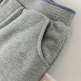 Dave&Bella Toddler Girls/Boys Cute Pink/Grey Outwear Warm Padded Pants