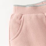 Dave&Bella Toddler Girls/Boys Cute Pink/Grey Outwear Warm Padded Pants