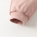 Dave&Bella Toddler Girls/Boys Cute Pink/Grey Outwear Warm Padded Pants