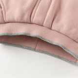 Dave&Bella Toddler Girls/Boys Cute Pink/Grey Outwear Warm Padded Pants