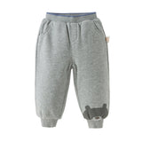 Dave&Bella Toddler Girls/Boys Cute Pink/Grey Outwear Warm Padded Pants