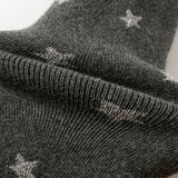 Dave&Bella Toddler Girls Versatile Dark Grey Cozy Cotton Tights Leggings