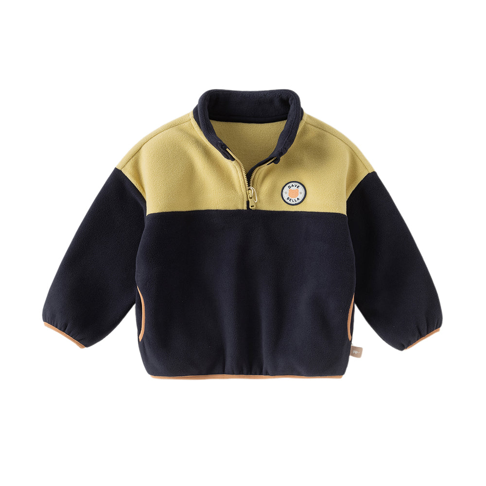 Dave&Bella Toddler Girls/Boys Casual Turtle Soft Fleece Sweatshirts Tops