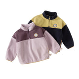 Dave&Bella Toddler Girls/Boys Casual Turtle Soft Fleece Sweatshirts Tops