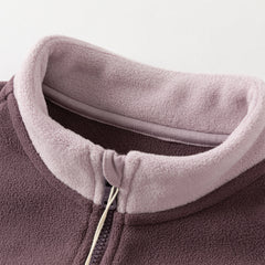 Dave&Bella Toddler Girls/Boys Winter Casual Turtle Soft Fleece Sweatshirts Tops