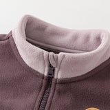 Dave&Bella Toddler Girls/Boys Casual Turtle Soft Fleece Sweatshirts Tops
