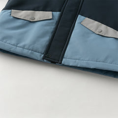 Dave&Bella Kids Boys/Girls Outdoor Cozy Windproof Long-sleeved Hooded Padded Jackets