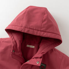 Dave&Bella Kids Boys/Girls Outdoor Cozy Windproof Long-sleeved Hooded Padded Jackets