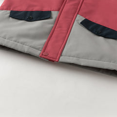 Dave&Bella Kids Boys/Girls Outdoor Cozy Windproof Long-sleeved Hooded Padded Jackets