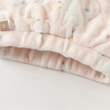 Dave&Bella Toddler Girls Cute Pink Swan Print Indoor Plush Pajamas