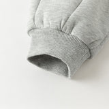 Dave&Bella Toddler Girls Casual Plush-lined Drawstring Loose Sweatpants