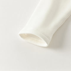 Dave&Bella Toddler Girls Winter Adorable Pink/White Lace Collar T-shirts Tops