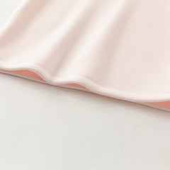 Dave&Bella Toddler Girls Winter Adorable Pink/White Lace Collar T-shirts Tops