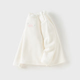 Dave&Bella Toddler Girls Adorable Pink/White Lace Collar T-shirts Tops