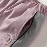 Dave&Bella Toddler Girls Outdoor Waterproof Sports Drawstring Cargo Pants