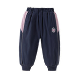 Dave&Bella Toddler Girls Outdoor Waterproof Sports Drawstring Cargo Pants