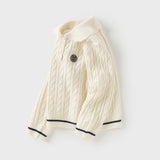 Dave&Bella Kids Girls Soft Pullover Long Sleeve Sweater Tops