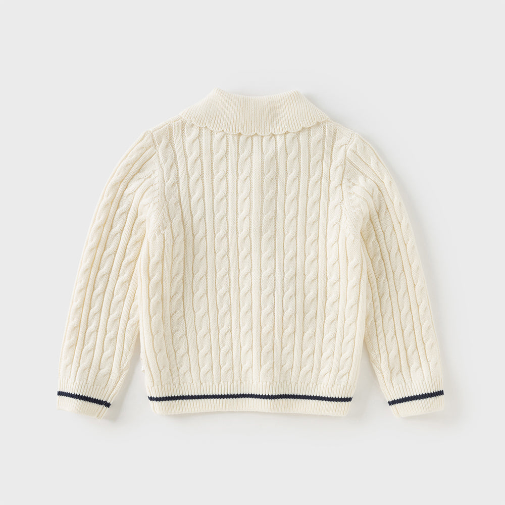 Dave&Bella Kids Girls Soft Pullover Long Sleeve Sweater Tops