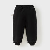 Dave&Bella Toddler Girls Versatile Outdoor Sports Padded Drawstring Pants