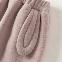 Dave&Bella Toddler Girls/Boys Winter Cute Loose Fleece Pants
