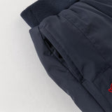 Dave&Bella Toddler Boys Winter Chinese-style Navy Blue Cozy Loose Down Pants
