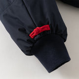 Dave&Bella Toddler Boys Winter Chinese-style Navy Blue Cozy Loose Down Pants