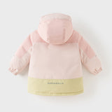 Dave&Bella Kids Girls/Boys Winter Outdoor Mid-length Windproof Cozy Hooded Down Coats