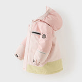 Dave&Bella Kids Girls/Boys Winter Outdoor Mid-length Windproof Cozy Hooded Down Coats